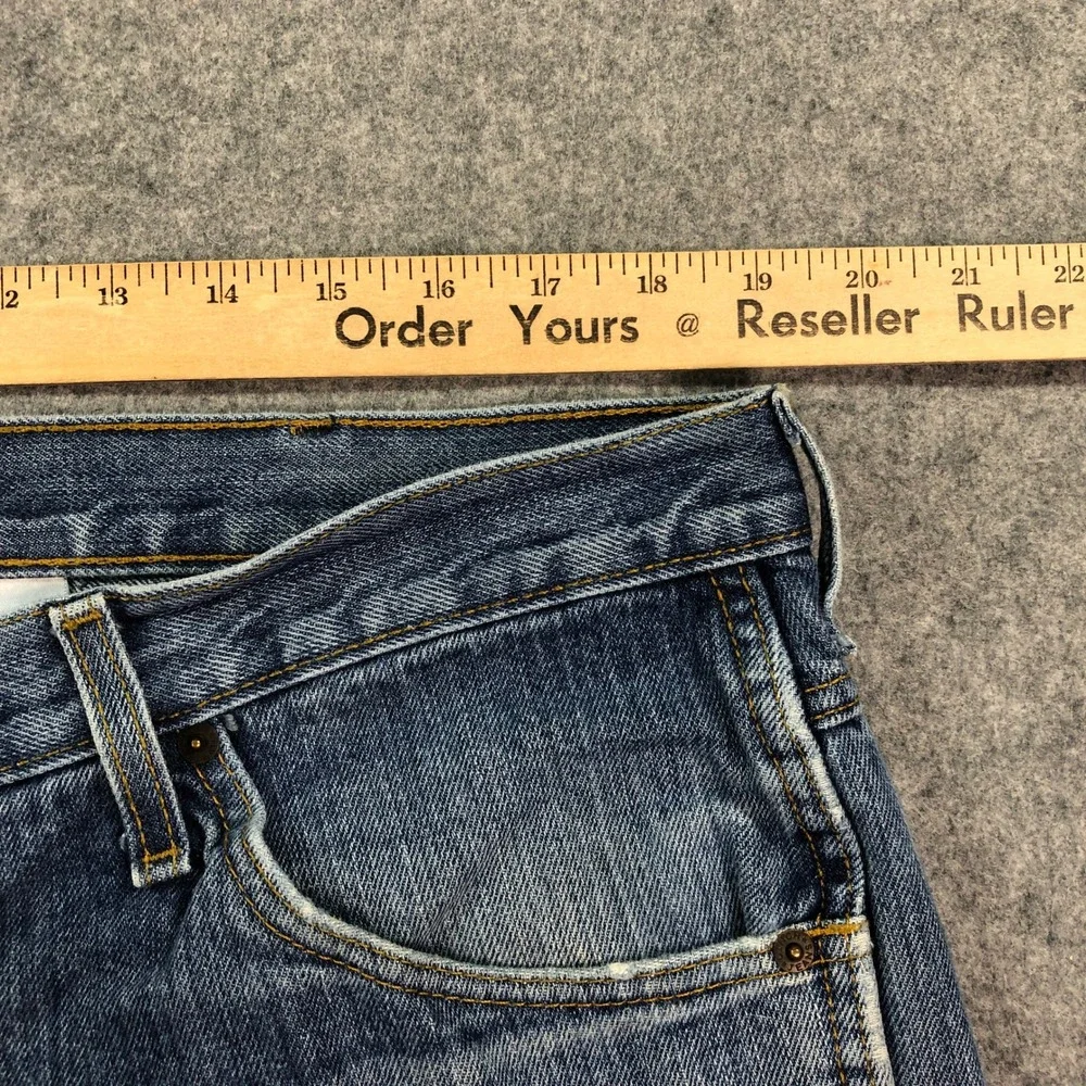 Cinch Mens Jeans 38X34 Blue Medium Wash Western Rodeo Label Relaxed Workwear